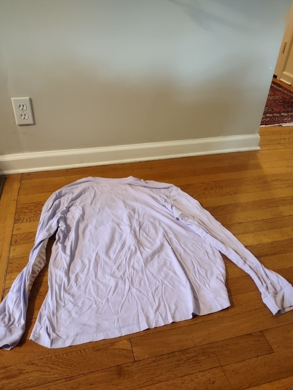 lilac purple Scooby Doo Scooby snacks whimsical long sleeved graphic tee size XL - Picture 2 of 6